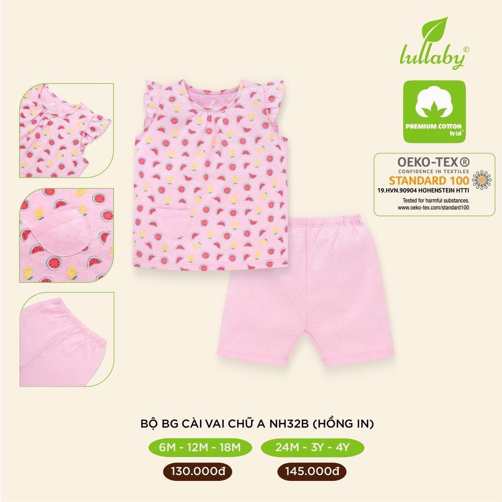 Bộ BG chun cổ chữ A Lullaby – NH73B