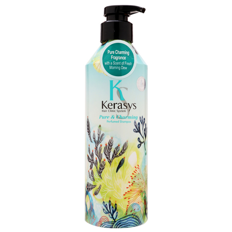 Dầu Gội Nước Hoa Kerasys Salon Perfume Pure &amp; Charming Shampoo (600ml)