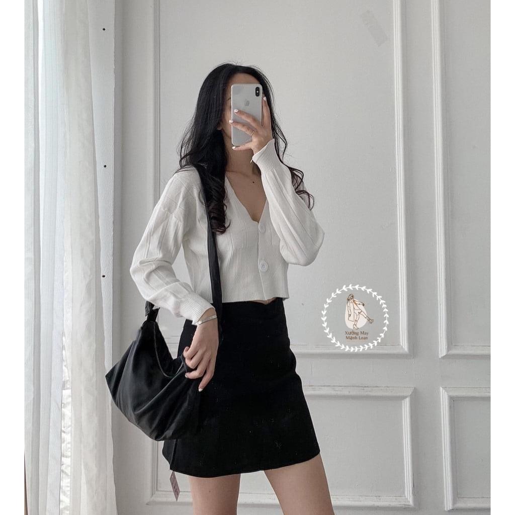Chân Váy Chữ A Hàn Quốc Có Quần Lót Bên Trong