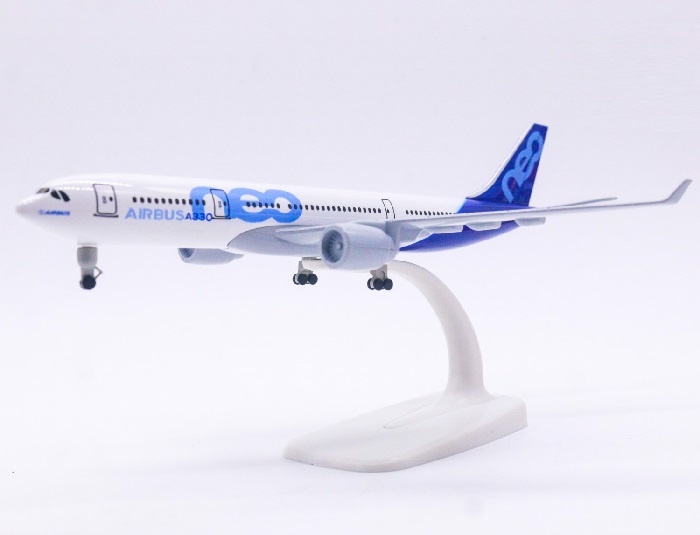 Mô hình máy bay tĩnh A330 Neo 20cm có bánh xe