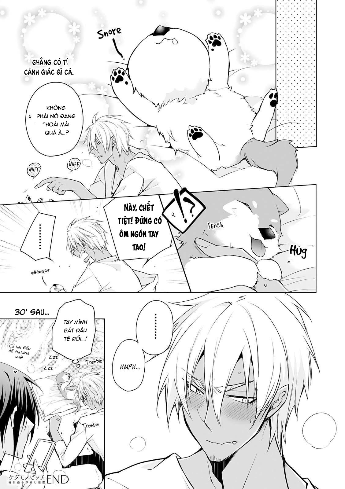 anh chàng người sói và tiểu thuyết gia lập dị chapter 7 15