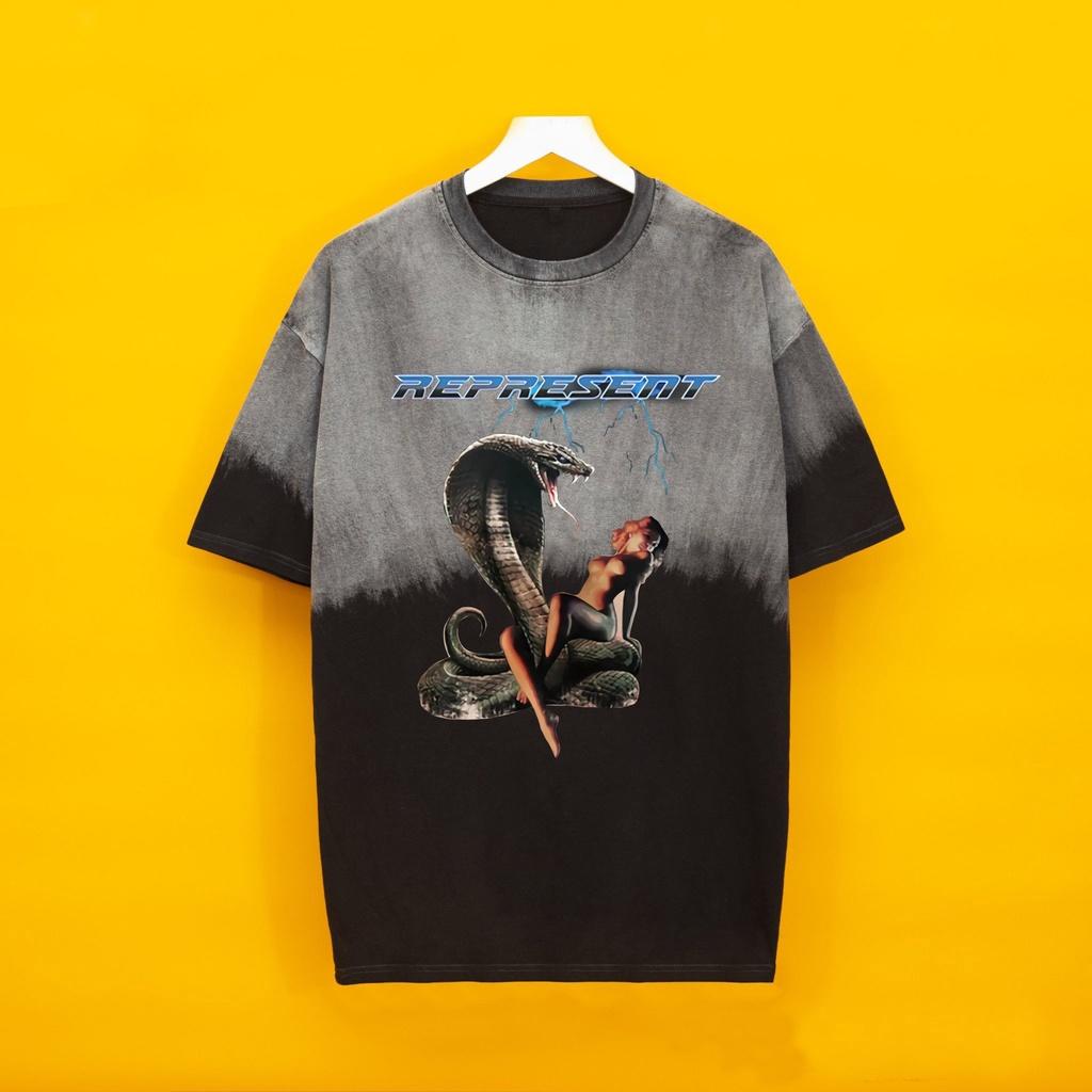 Áo thun tay lỡ Người Rắn Hogoto shop , Áo thun unisex nam nữ from rộng oversize chất liệu cotton
