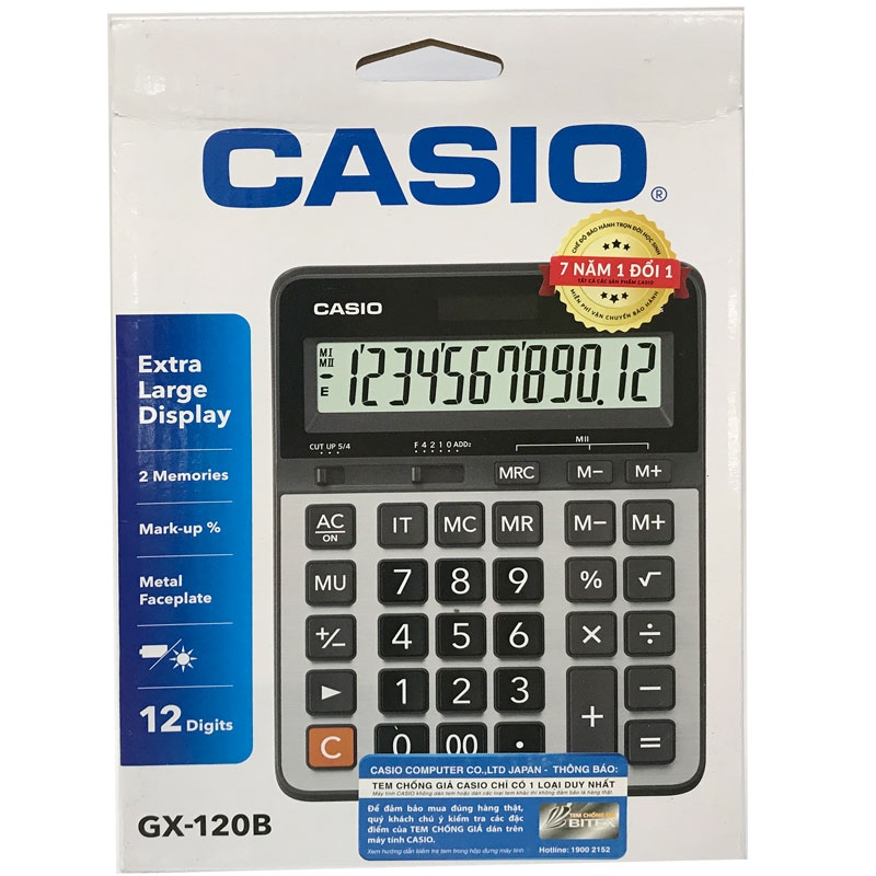 Máy Tính Casio GX - 120B