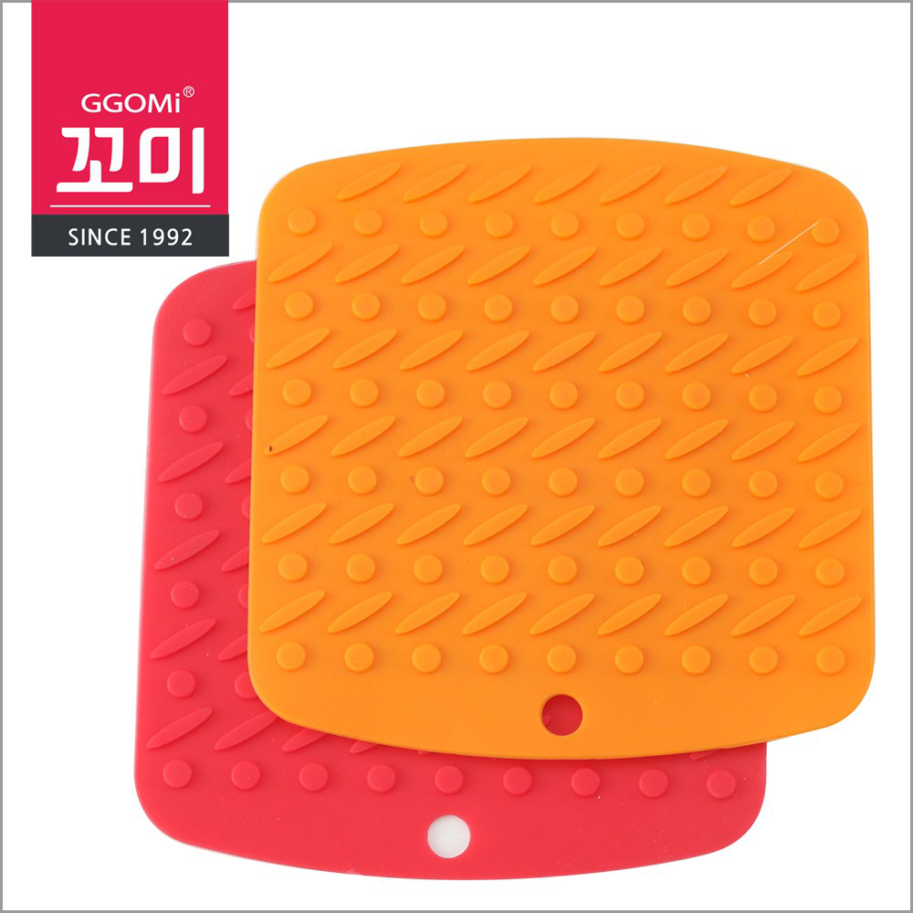 Miếng lót nồi chảo silicone chịu nhiệt tới 250oC, thân thiện môi trường GGOMi Hàn Quốc GG739