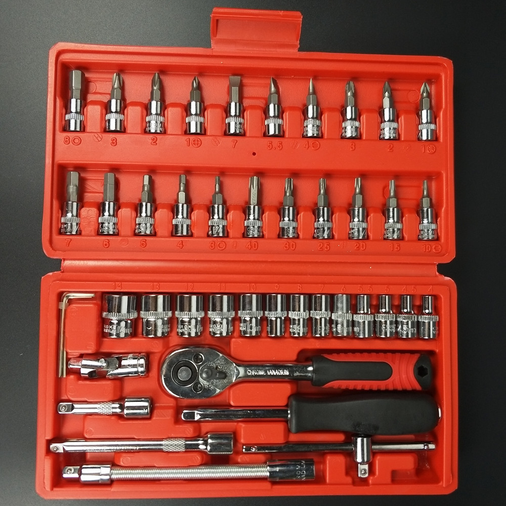 Bộ Dụng Cụ Mở Bu Lông Ốc Vít Đa Năng 46