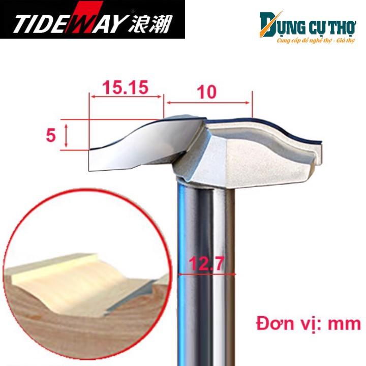 Mũi soi gỗ định hình Tideway - Mũi soi huỳnh ván cao cấp