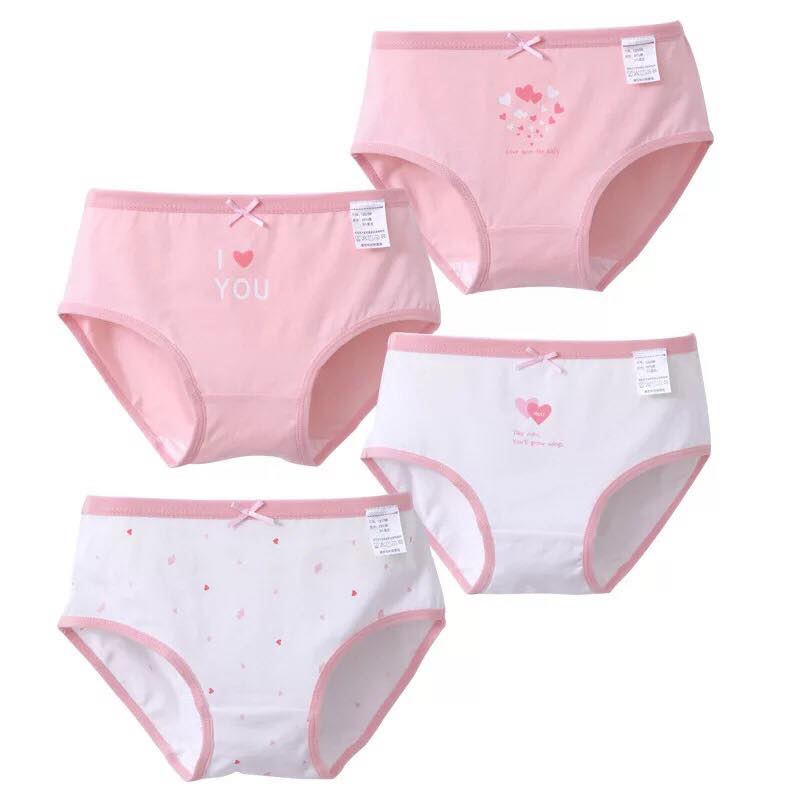 Quần lót tam giác bé gái nhỏ và bé gái lớn Mam Dad Kids