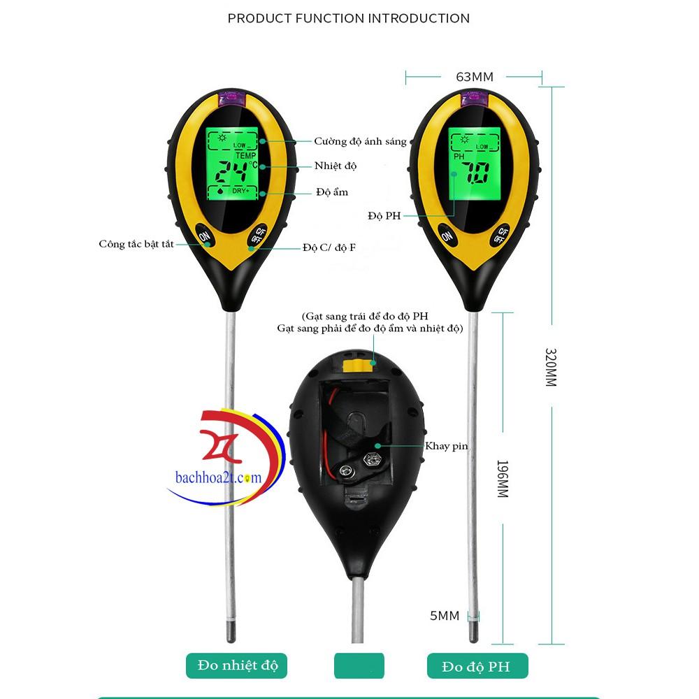 Máy đo độ PH 4in1