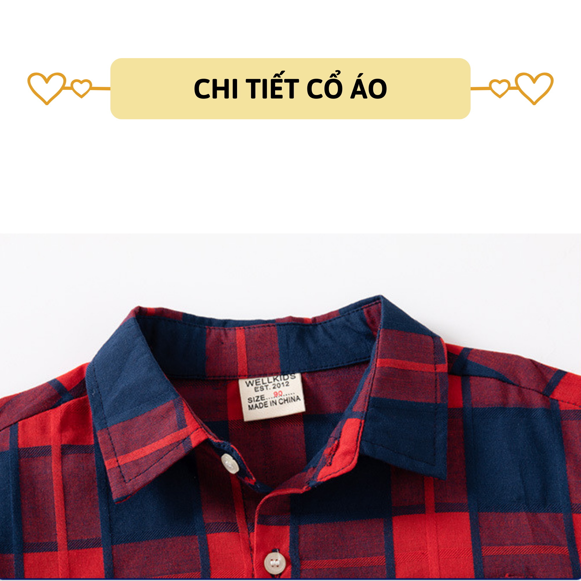 Áo sơ mi jean bé trai dài tay 27Kids WELLKIDS áo bò mềm cổ bẻ đi học nam cho trẻ từ 2-8 tuổi BLSH5