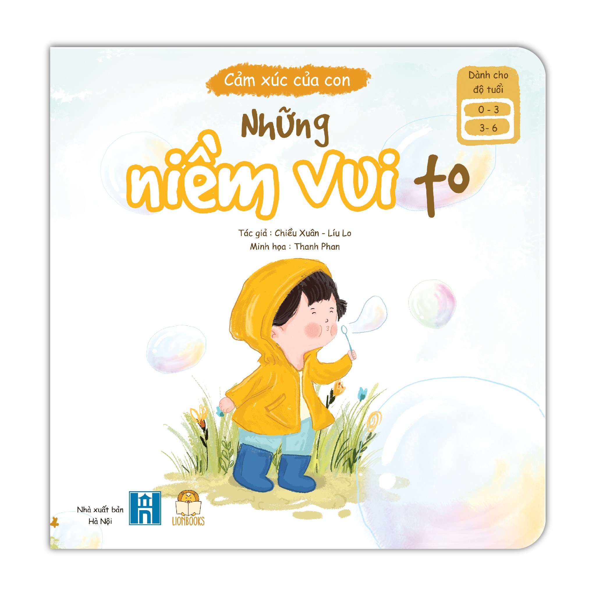 Combo 4 cuốn Cảm xúc của con (Những niềm vui to - Những nỗi buồn nhỏ - Hồi hộp ra trò! - Háo hức lắm đó!)