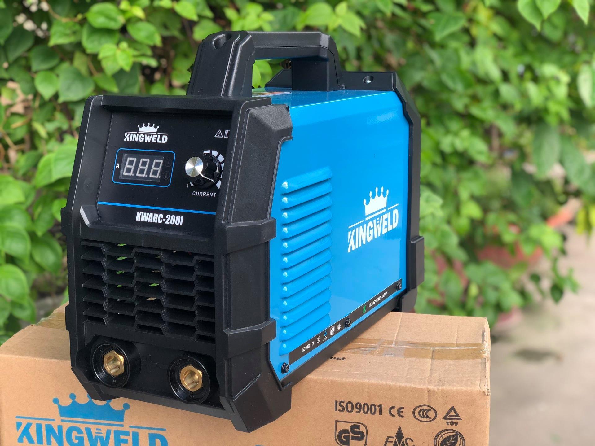 MÁY HÀN QUE ĐIỆN TỬ KINGWELD KWARC-200I - HÀNG CHÍNH HÃNG