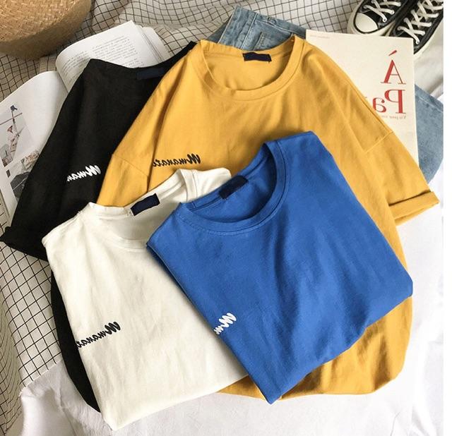 Áo thun tay lỡ form rộng