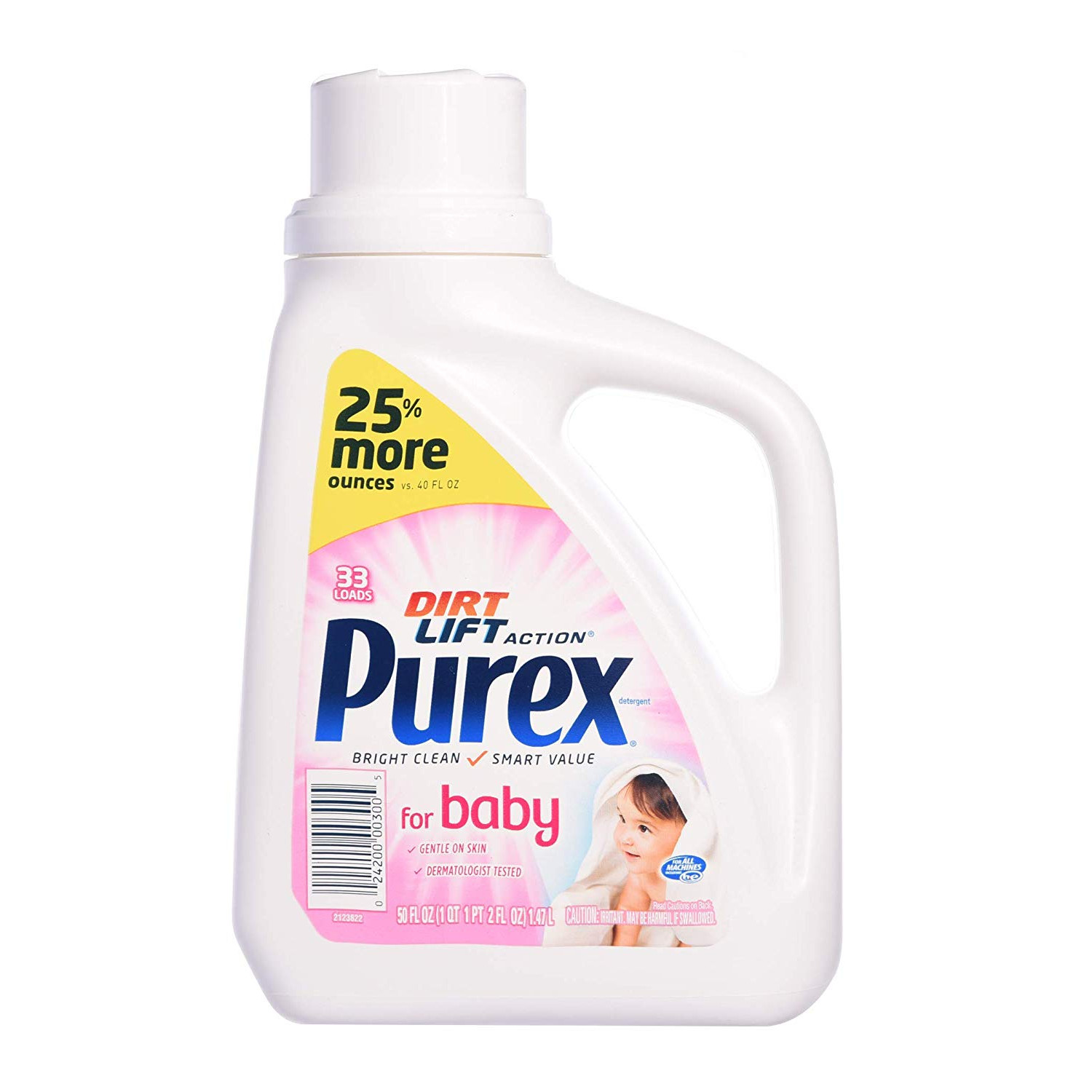 Nước Giặt Purex Ultra Concentrate Baby 1.47Lít - USA