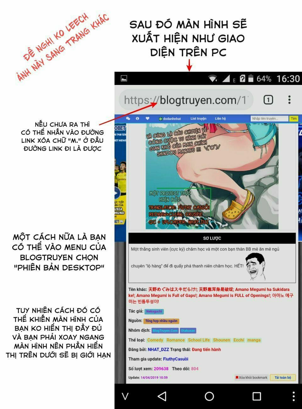 amano megumi wa suki darake! chapter 34 23