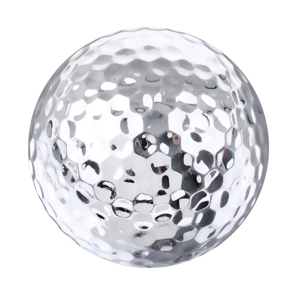 2xProfessional Practice Golf Balls Two Piece Balls for Golf Training Practice