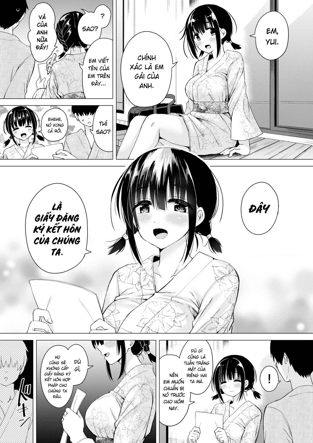 cậu chuyện tạo em bé với em gái chapter 2 16