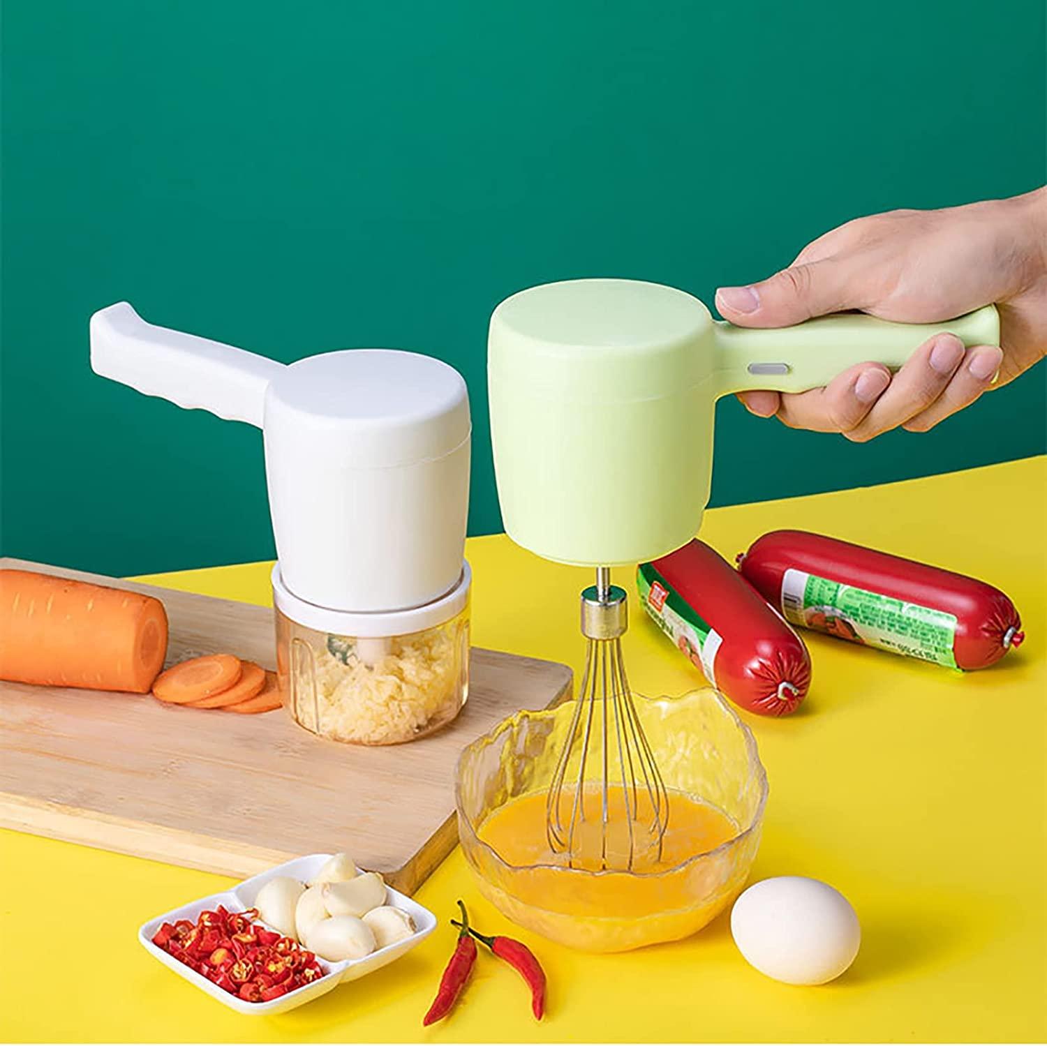 Máy đánh trứng không dây hai trong một bằng điện