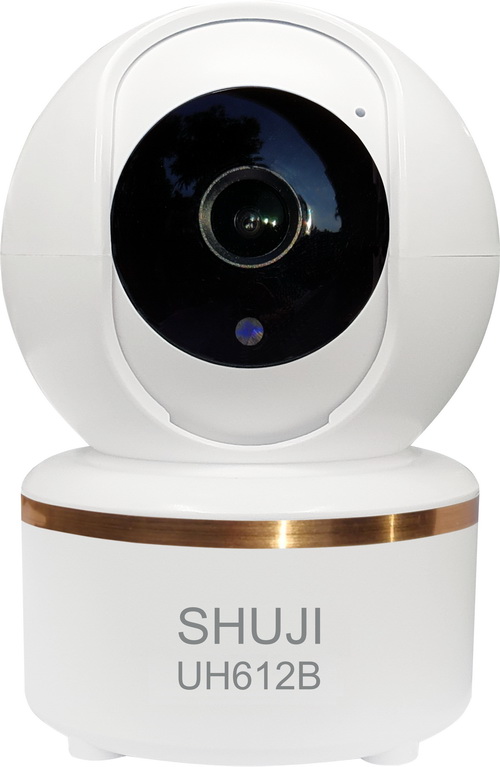 Camera Wifi không dây SHUJI UH612B - Xoay 360 độ - Báo động khi có trộm - Đàm thoại 2 chiều - Hàng chính hãng, Nhập khẩu chính thức bởi Cty TNHH Shuji (Việt Nam)