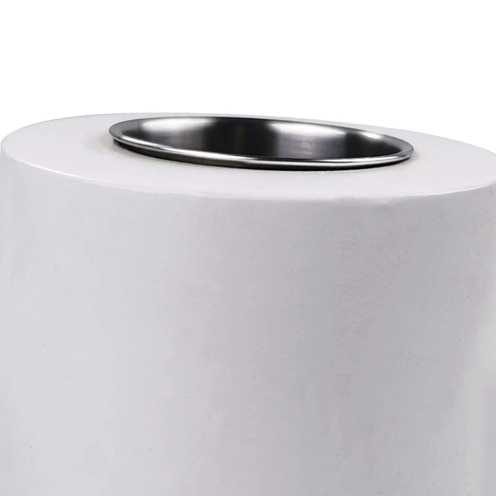 Tabletop Bio Ethanol Fireplace Bowls Concrete Burning Table Top Firepit Pits for Garden Parties