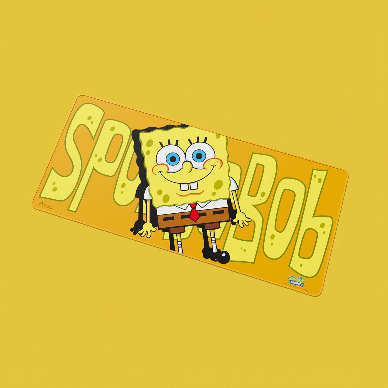 Tấm lót chuột AKKO SpongeBob XXL_Mới, hàng chính hãng