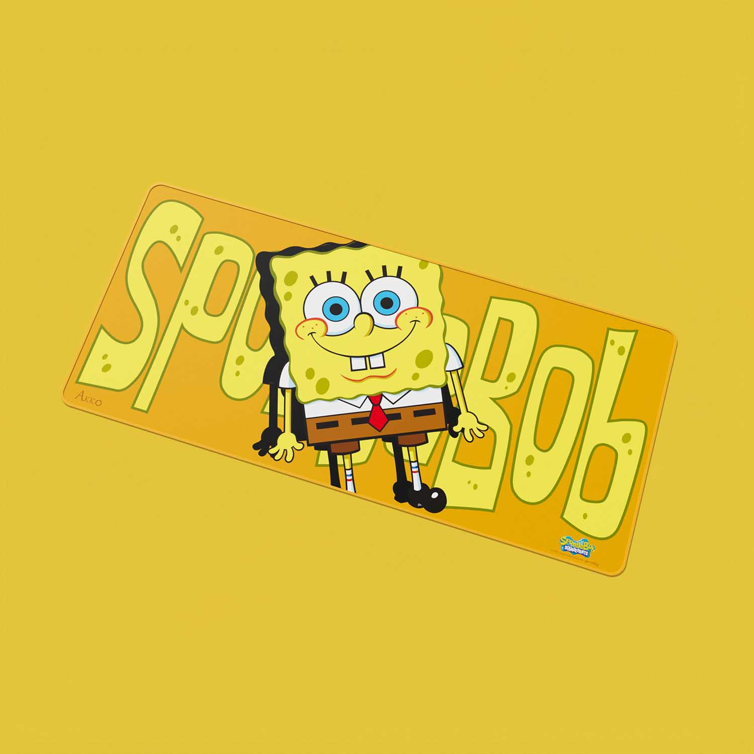 [Mới, hàng chính hãng] Bàn di chuột AKKO SpongeBob XXL (900 x 400 x 4 mm)