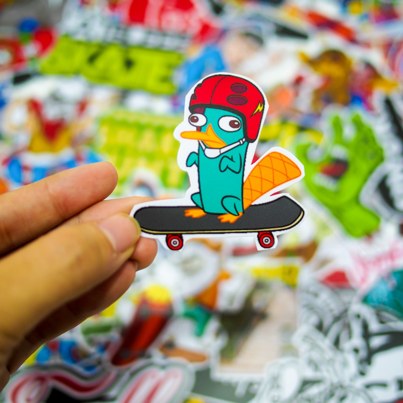 Combo 3 Hộp Sticker Hình Dán - STREET STYLE (Street Style, SUP Reme, Skate board)