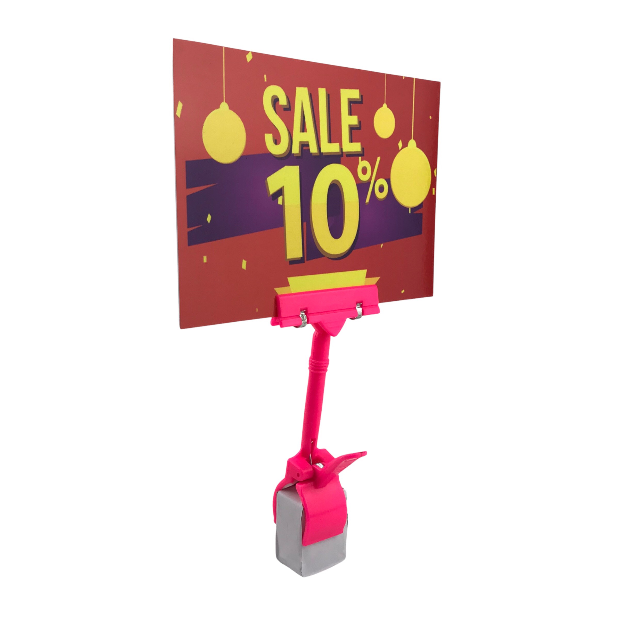 Kẹp nhựa JE003 3.5cm 2 đầu thẳng