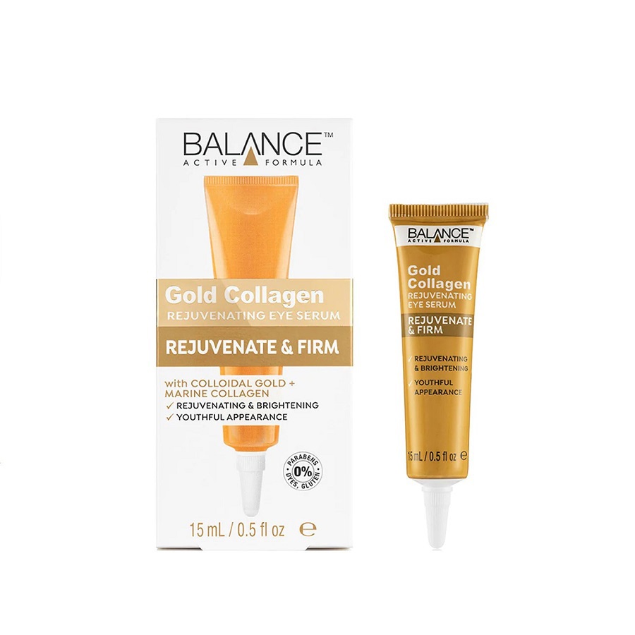 Kem Dưỡng Da Vùng Mắt Ngừa Lão Hóa Balance Gold Collagen Rejuvenating Eye Serum 15ml - JESS SHOP COSMETICS