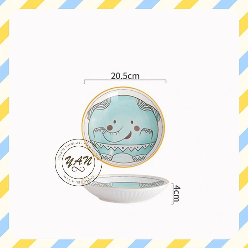 [Chọn Lẻ] Bộ bát đĩa sứ Tableware ngộ nghĩnh cute chén dĩa decor bằng sứ men đẹp - bonbonshop