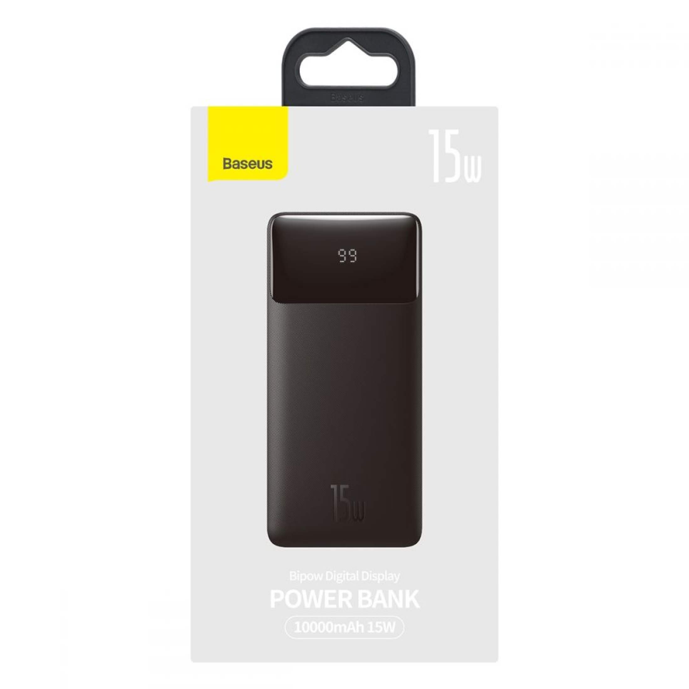 Pin sạc dự phòng Baseus Bipow Digital Display Power Bank (15W USB*2+Type C , LED Display, 2 Way Fast charge )- Hàng chính hãng.