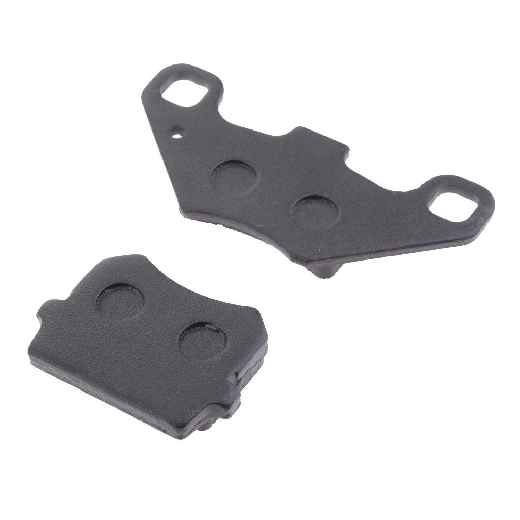 2x 1 Pair Front & Rear Brake Disc Pads Block Caliper for 50cc 70cc 90cc 110CC