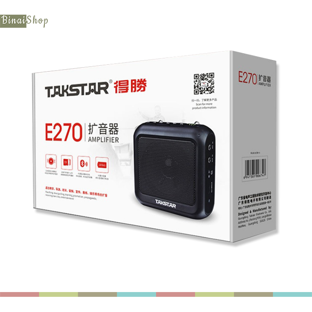 Máy trợ giảng có dây Takstar E270 ( bluetooth) Hàng chính hãng
