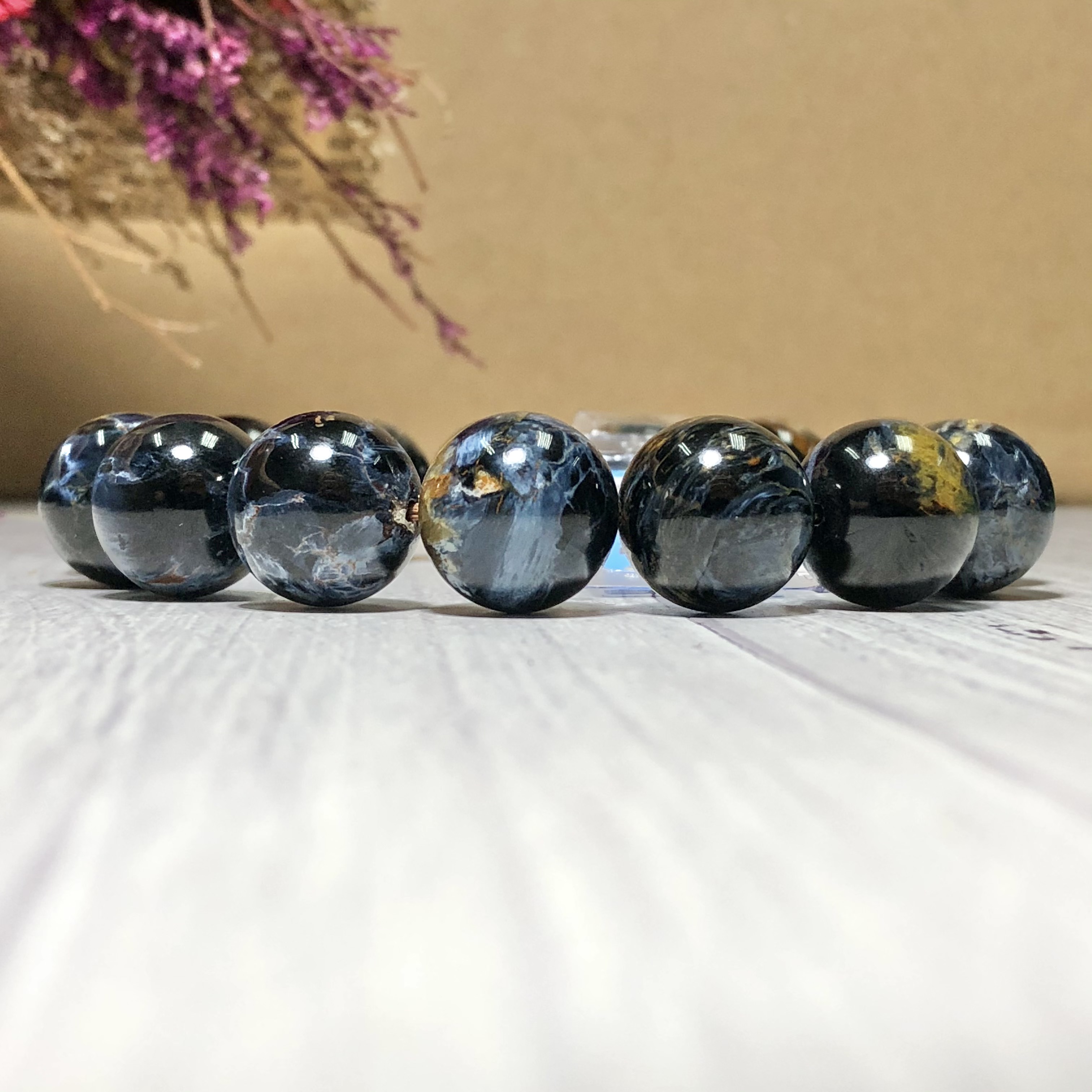 Vòng tay Giông Bão 14mm chuẩn 5A