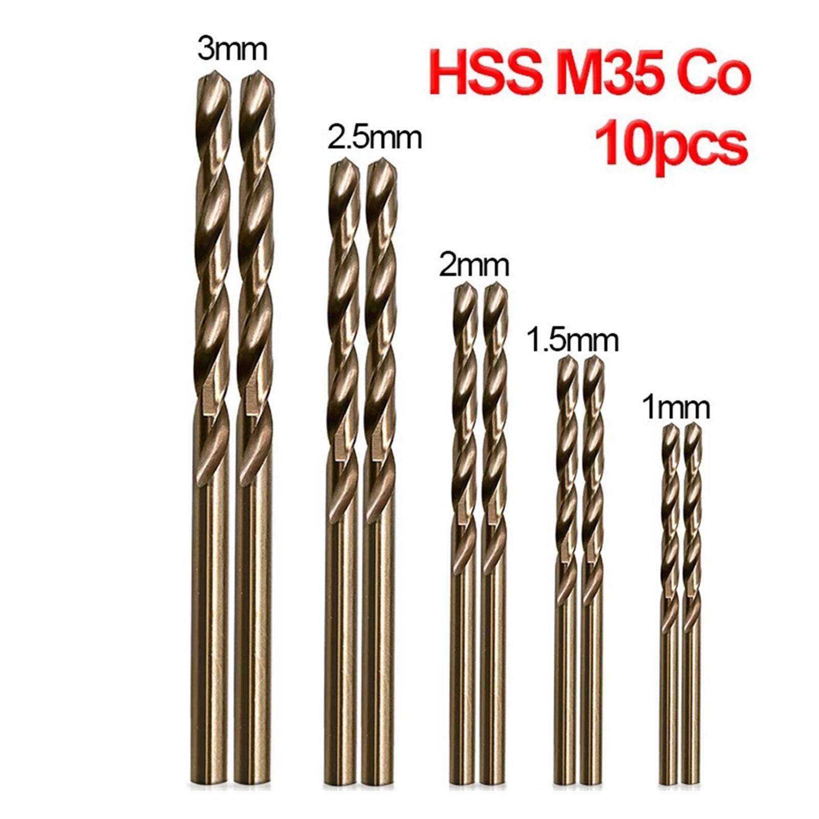 10x Twist Drill Bit Drill Drilling Tool Drill Bit Metal
