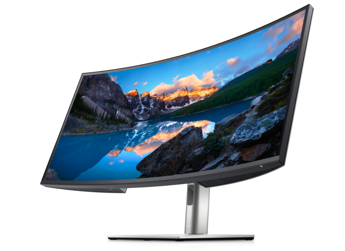 Màn hình máy tính Cong Dell Ultrasharp U3421WE 60Hz / DP 1.4 / HDMI 2.0 / USB Type-C DP 1.4 , Power Delivery 90W / Hub USB-C ) - Hàng Chính Hãng