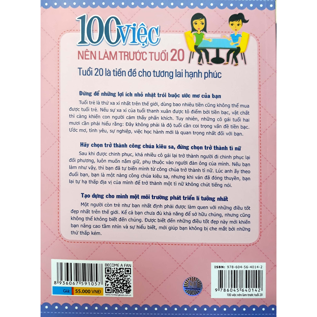 Sách- ComBo 2 Cuốn - 28 Cách Để Trở Thành Người Phụ Nữ Giàu Có + 100 Việc Nên Làm Trước Tuổi 20