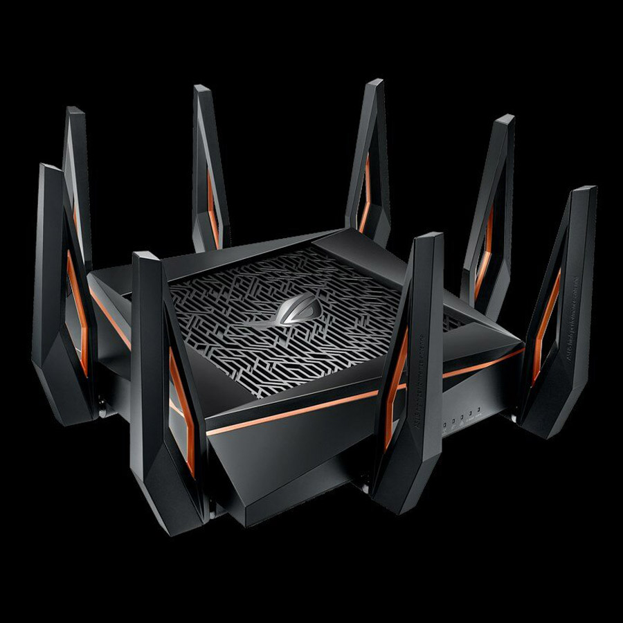 Router Wifi Băng Tần Kép ASUS GT-AX11000 - Hàng Chính Hãng