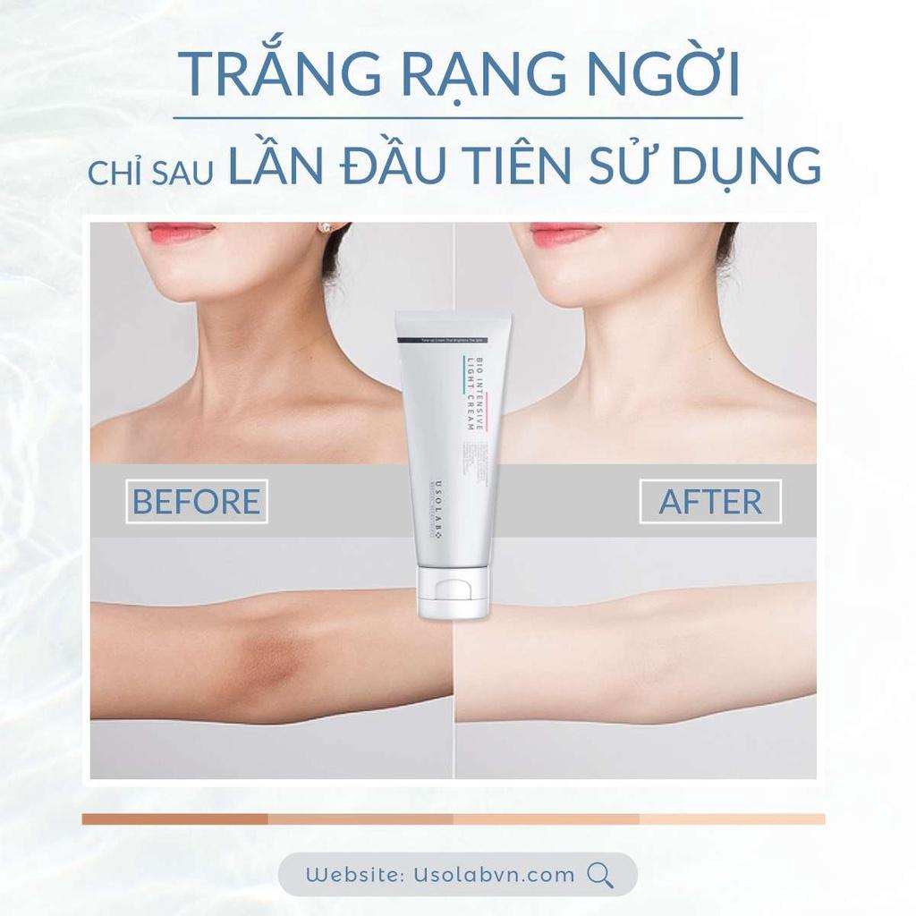 Kem truyền trắng da body Usolab Bio Intensive Light Cream 250ml - Hee's Beauty Skincare