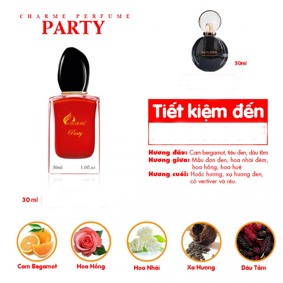 Nước Hoa Nữ Charme Party 30ml