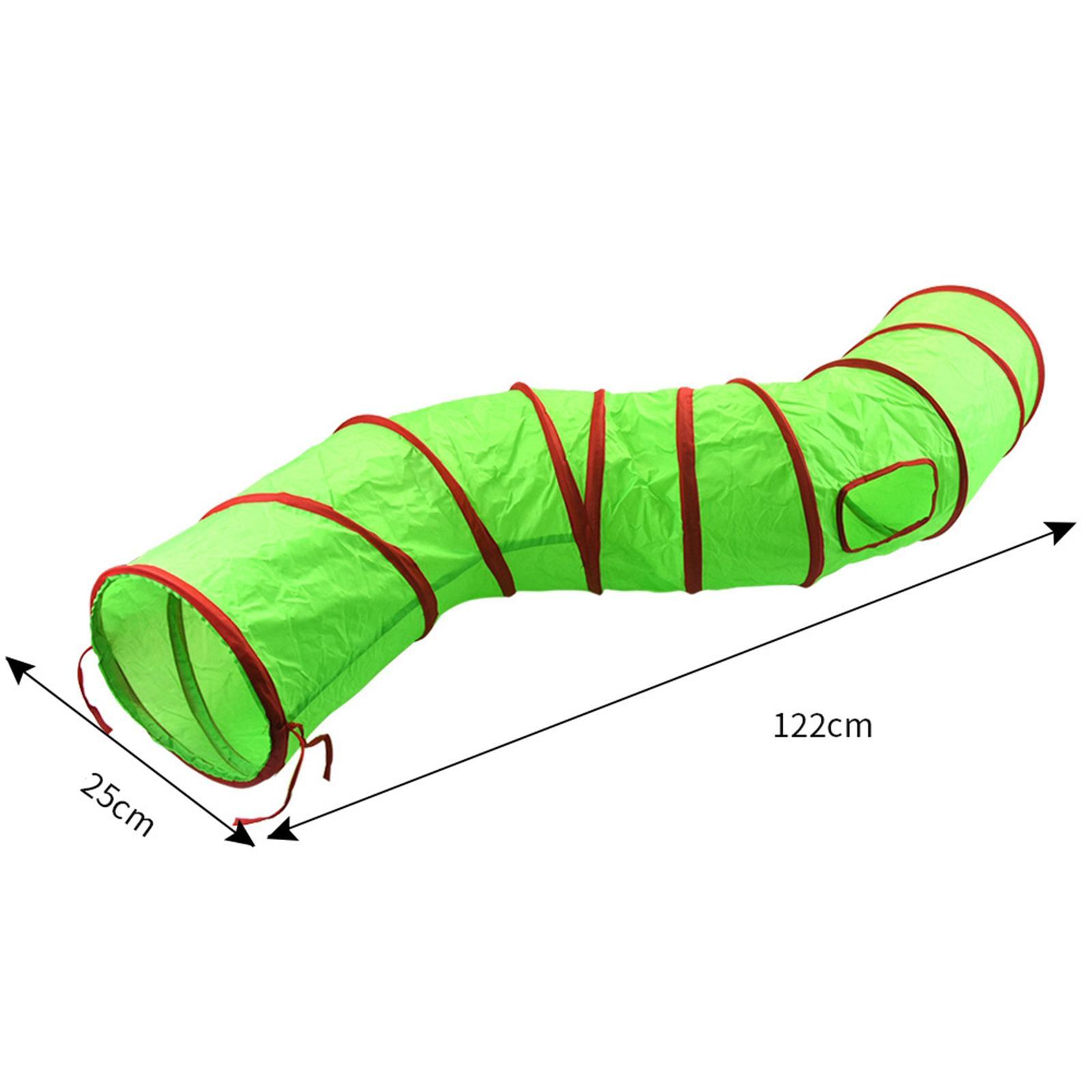 Cat Tube Tunnel Durable Collapsible Play Tunnel Dogs for Game Hamster Kitten
