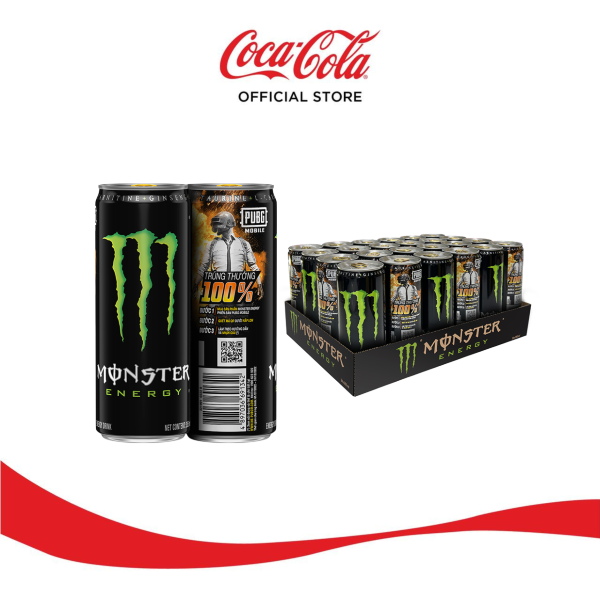 Lốc 24 Lon Nước Tăng Lực Monster Energy (355ml x 24)