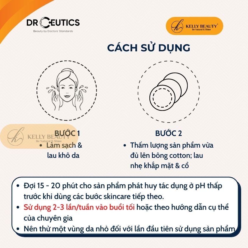 DrCeutics ALCOHOLIC BHA 2% Therapy NỀN CỒN- Giảm Mụn, Loại Bỏ Da Chết, Dầu Thừa; Se Lỗ Chân Lông | Kelly Beauty