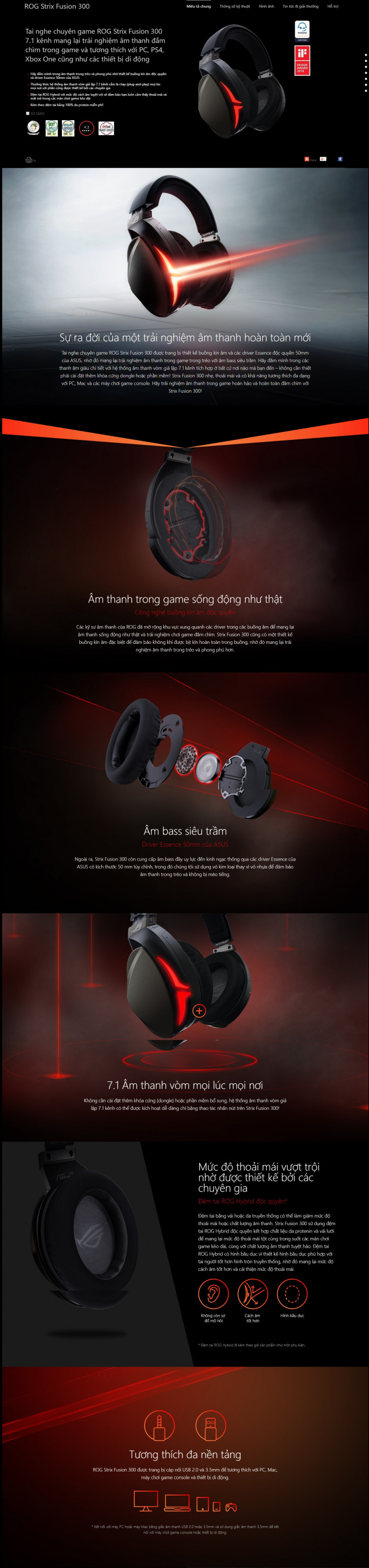 Kết quả hình ảnh cho Asus ROG Strix Fusion 300\