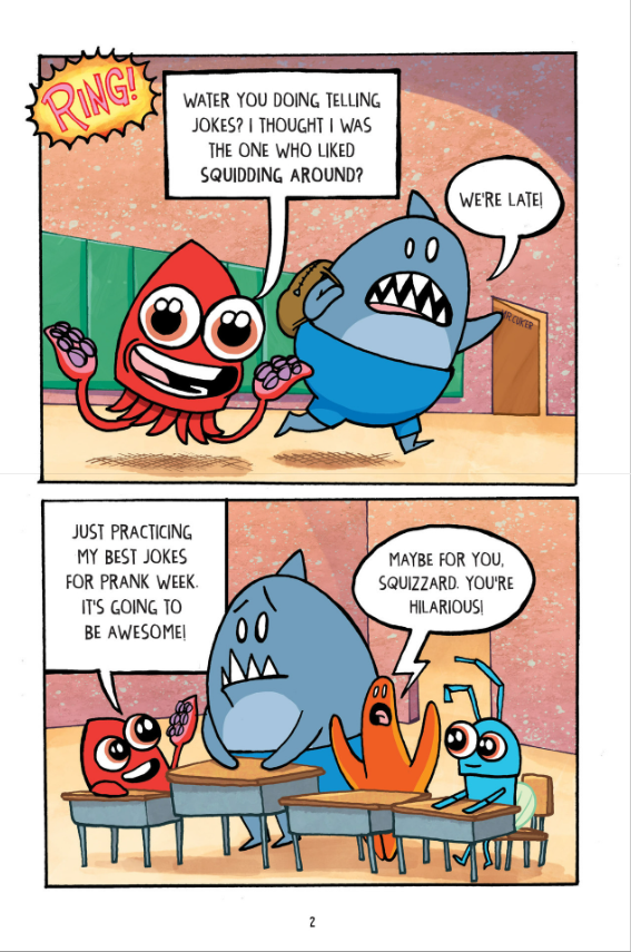 Sách ngoại văn: Squidding Around #3: Prank You Very Much