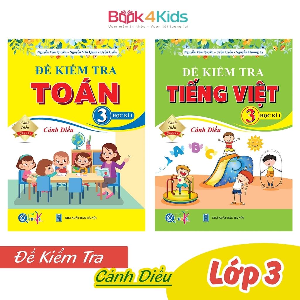 Sách - Combo Đề Kiểm Tra Toán và Tiếng Việt Lớp 3 - Học Kì 1 - Cánh Diều