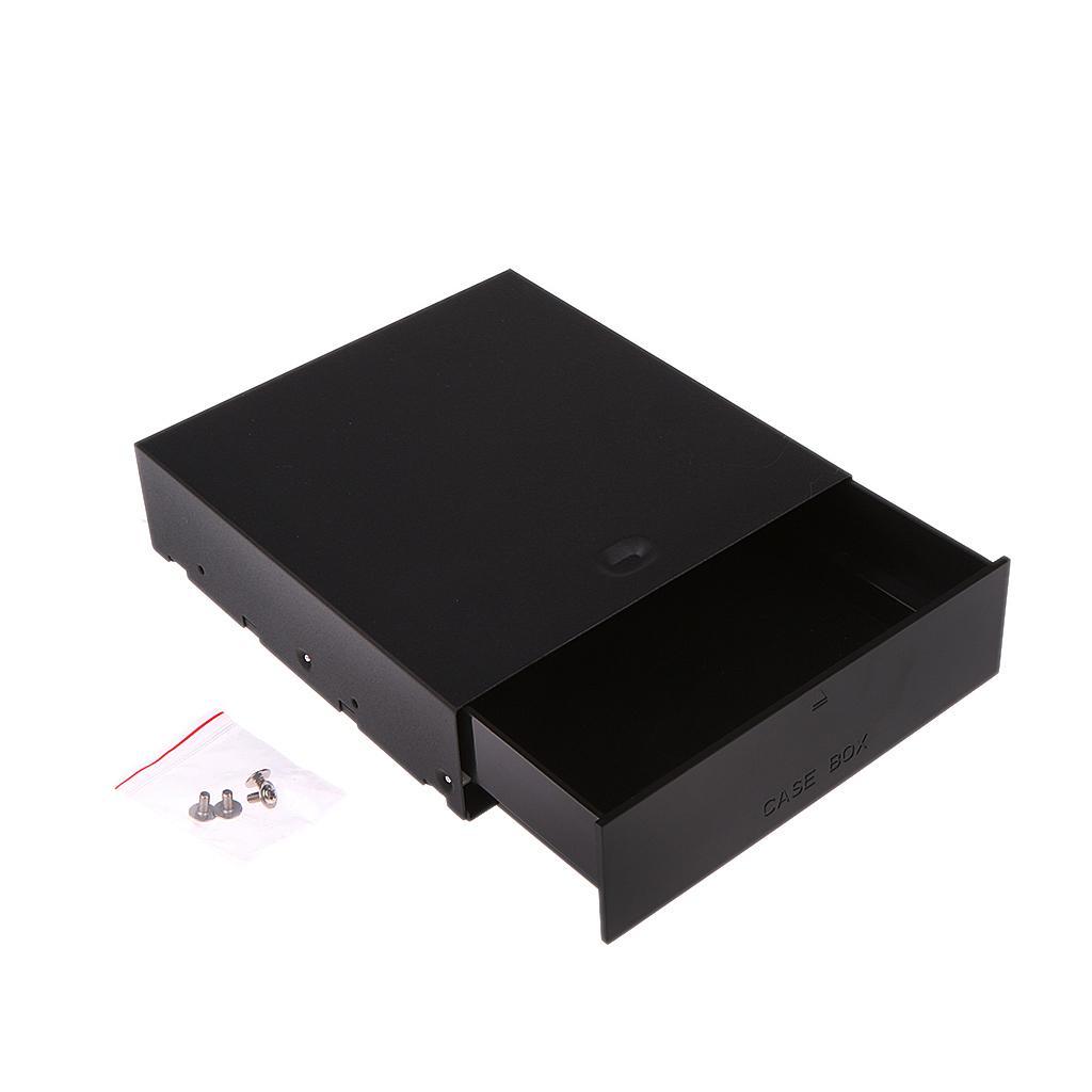 Computer Hard Drive Mobile Blank Rack Drawer Tray Storage Case for DVD/CD
