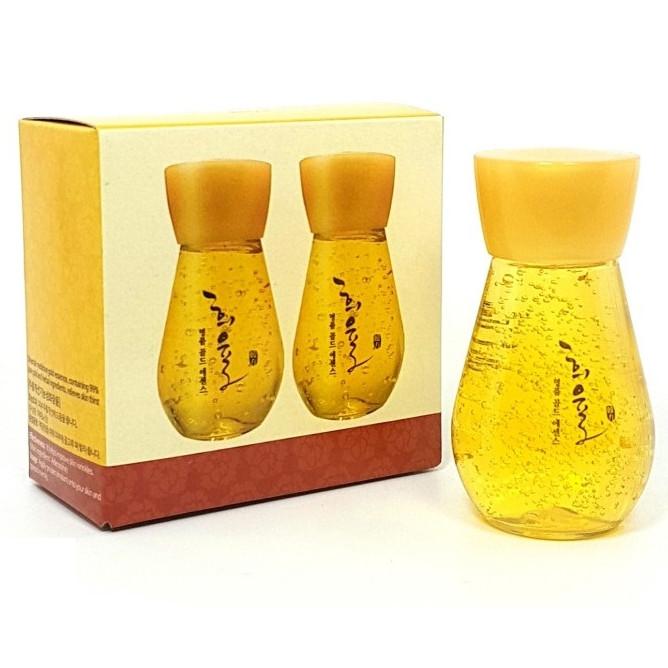 Sét 2 Chai Tinh Chất Thải Độc Và Chống Lão Hóa Vàng 24K Lebelage Yul Premium Gold Essence 30ml x 2