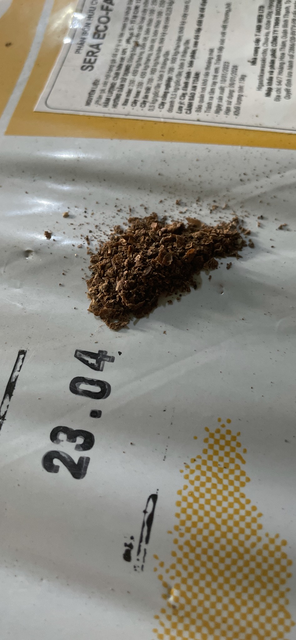 Phân gà hữu cơ nhập khẩu Nhật Bản bao 15kg