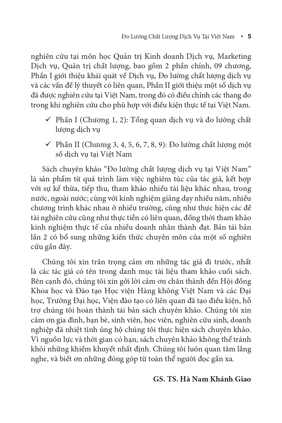 Sách Chuyên Khảo Đo Lường Chất Lượng Dịch Vụ Tại Việt Nam Nhìn Từ Phía Khách Hàng