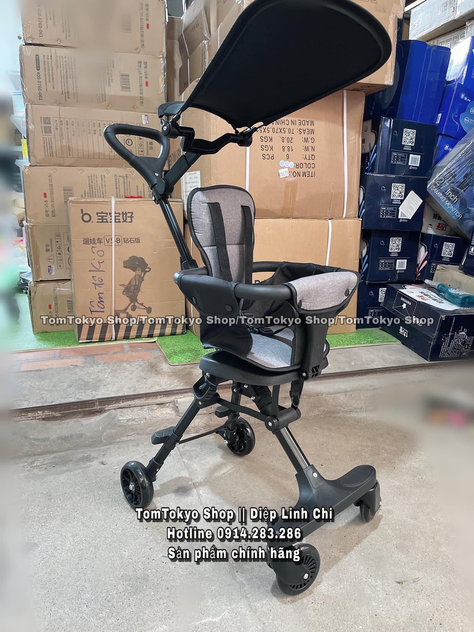 XE ĐẨY 2 CHIỀU GẤP GỌN DẠNG DU LỊCH TIỆN LỢI